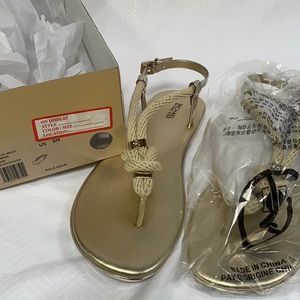Michael Kors Holly Jelly Sandal Rope Sandals New